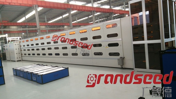 Multi-layer automatic aging line for bulb lamp