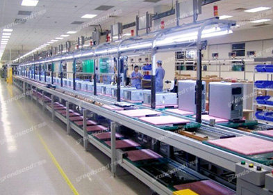 Notebook computer assembly line