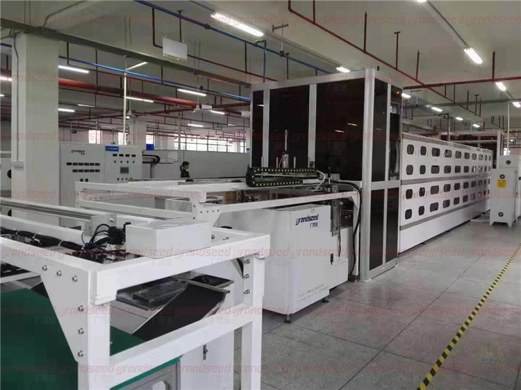 LED bulb lamp automated multi-layer production line
